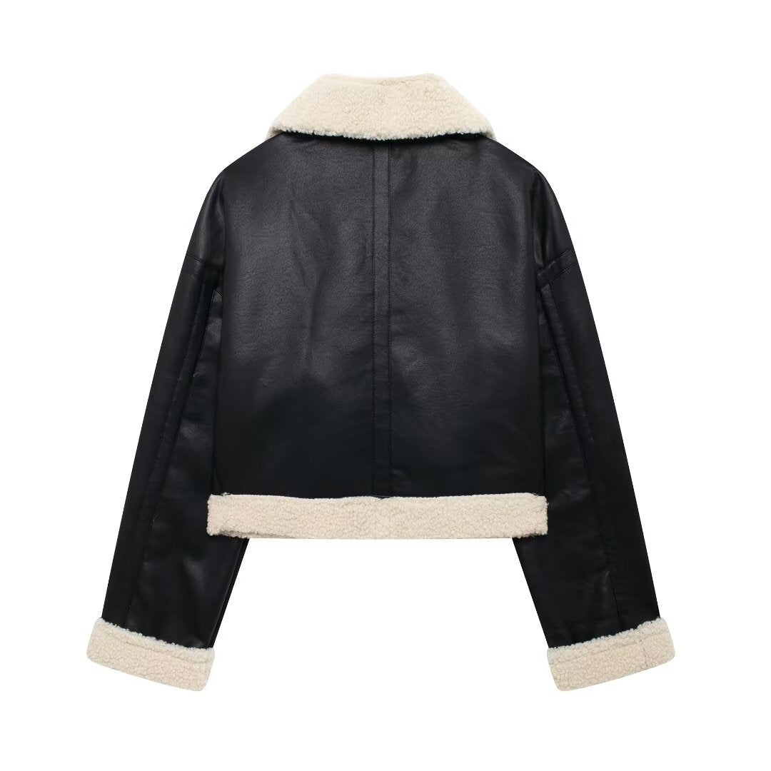 Chard Studio Shearling Zip Jacket