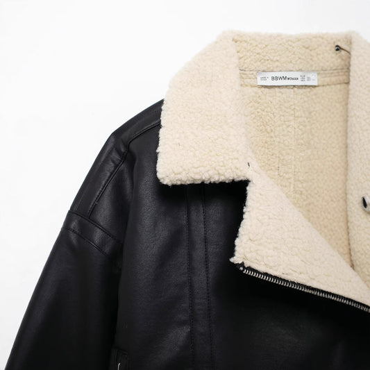 Chard Studio Shearling Zip Jacket